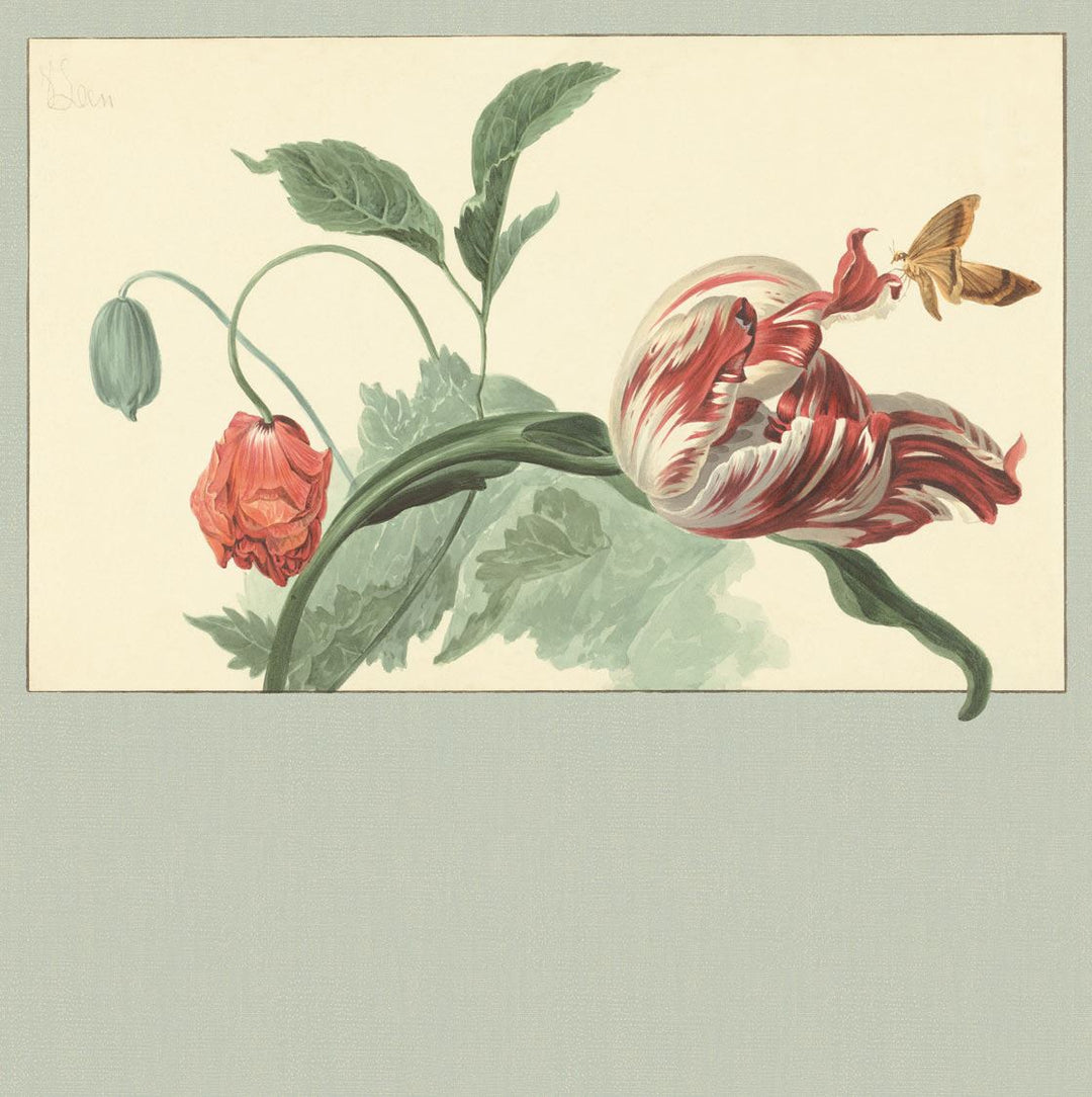 EIJFFINGER Wallpower Favourites 309034 - Afbeelding 1 - Multi, Groen, Klassiek, Bloemen