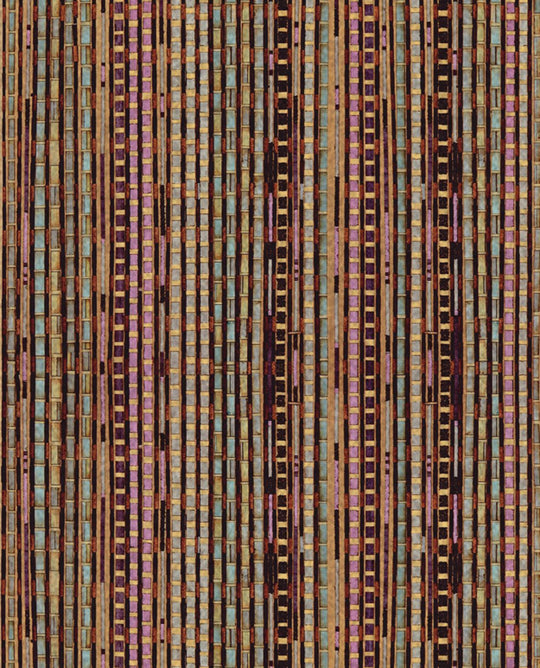 EIJFFINGER Wallpower Favourites 309045 - Afbeelding 1 - Multi, Retro, Vintage, Etnisch, Strepen