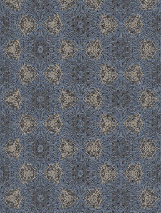 EIJFFINGER Wallpower Favourites 309054 - Afbeelding 1 - Blauw, Etnisch