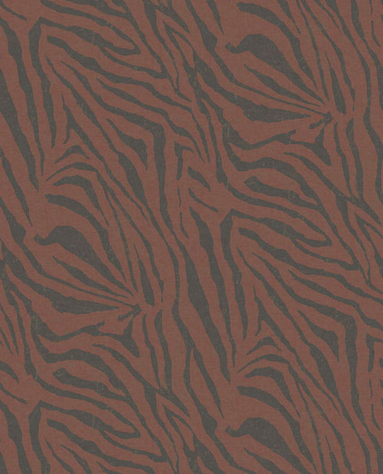 EIJFFINGER Wallpower Favourites 309066 - Afbeelding 1 - Rood, Zwart / Grijs, Etnisch, Stoer, Industrieel, Chic, Glamour, Dieren, Natuurlijk