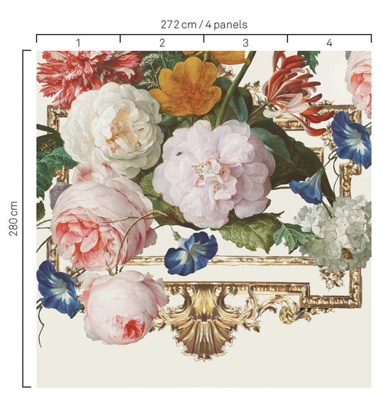 EIJFFINGER Wallpower Favourites 309028 - Afbeelding 3 - Multi, Klassiek, Bloemen