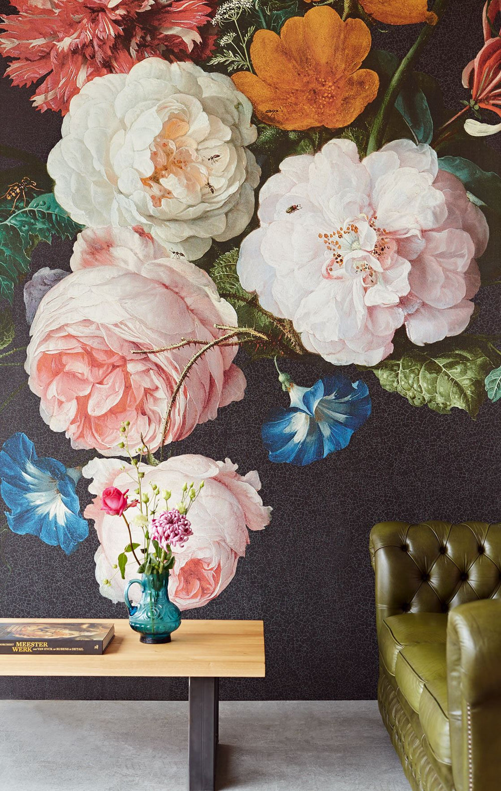EIJFFINGER Wallpower Favourites 309030 - Afbeelding 2 - Multi, Zwart / Grijs, Klassiek, Bloemen