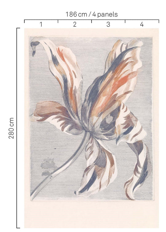 EIJFFINGER Wallpower Favourites 309031 - Afbeelding 3 - Wit, Klassiek, Bloemen