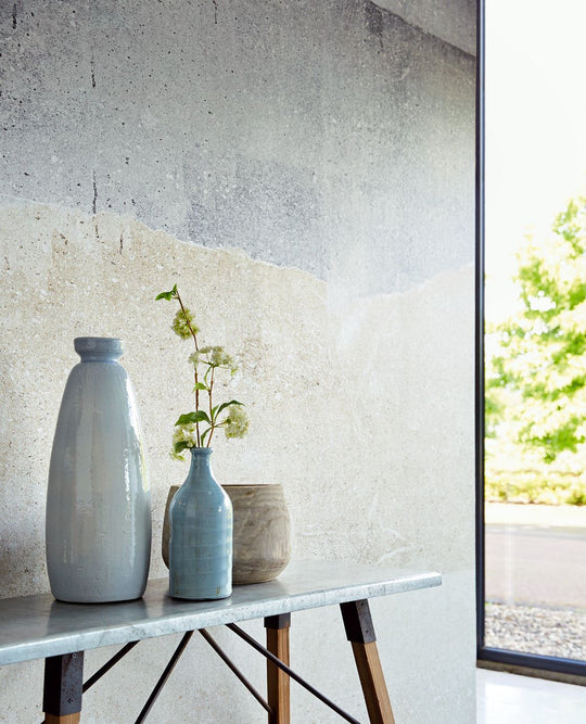 EIJFFINGER Wallpower Favourites 309041 - Afbeelding 3 - Blauw, Scandinavisch, Stoer, Industrieel, Beton