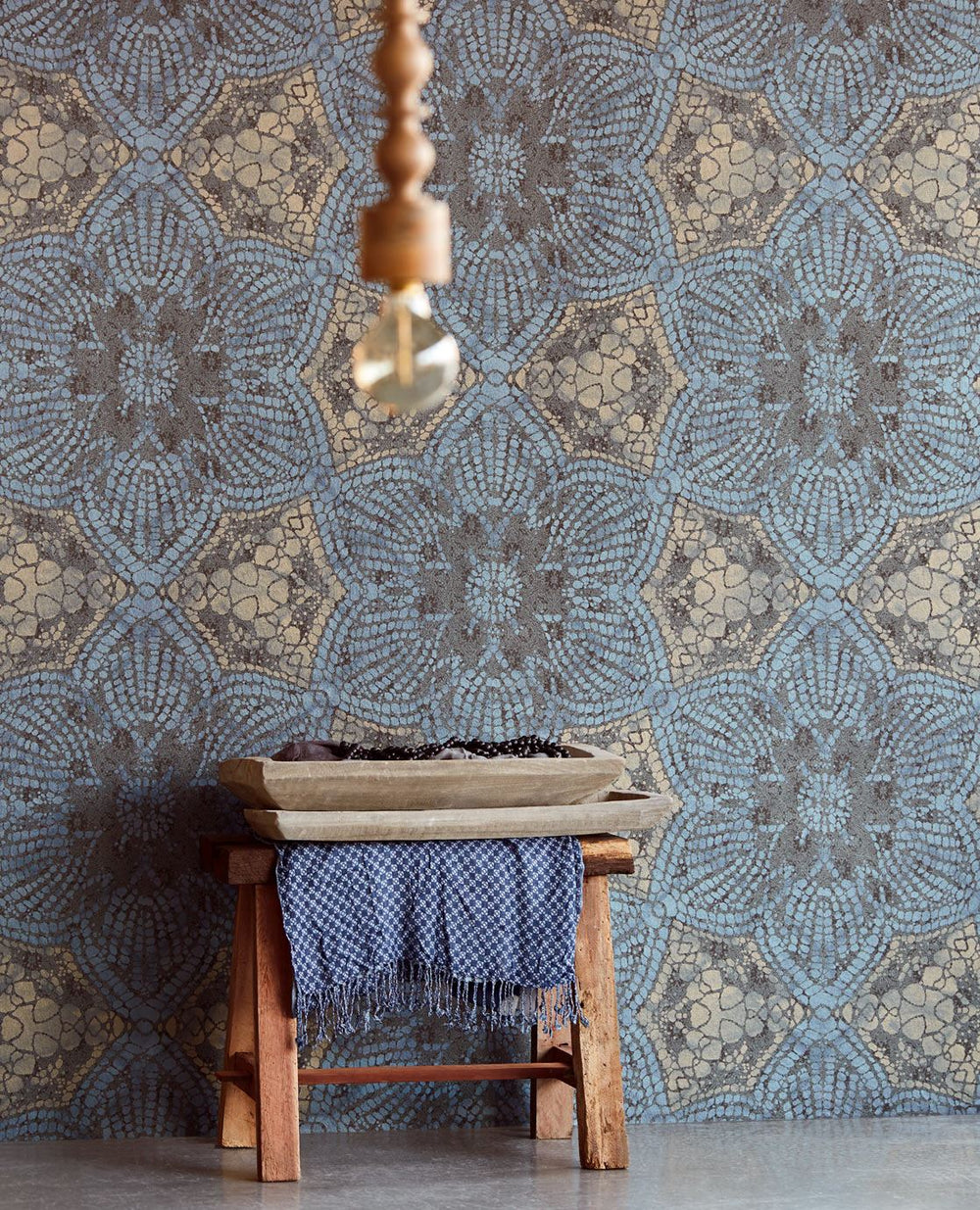 EIJFFINGER Wallpower Favourites 309054 - Afbeelding 2 - Blauw, Etnisch