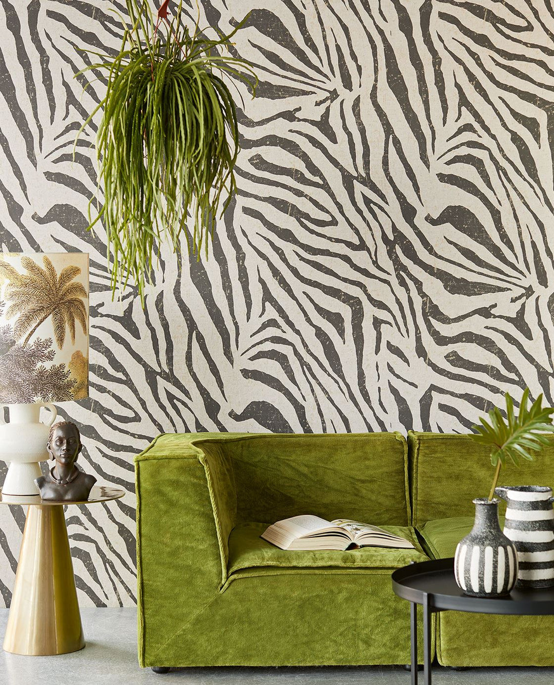 EIJFFINGER Wallpower Favourites 309060 - Afbeelding 2 - Zwart / Grijs, Etnisch, Stoer, Industrieel, Chic, Glamour, Dieren, Natuurlijk
