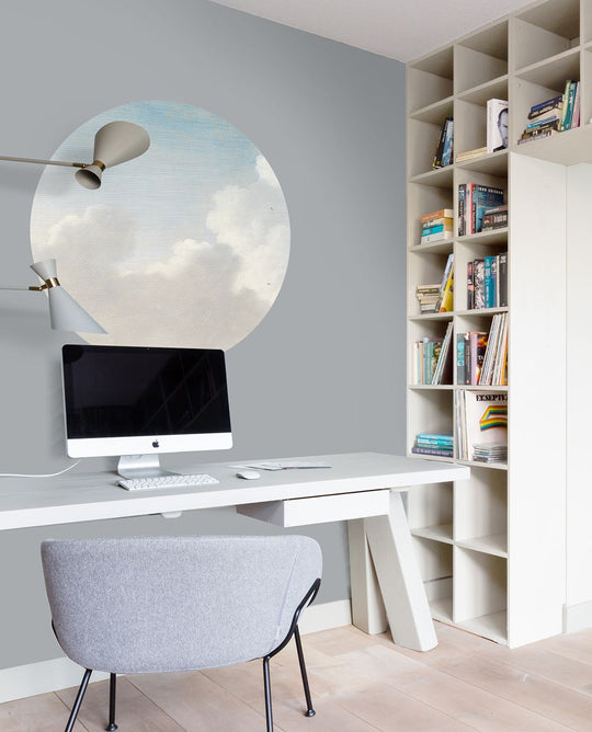 EIJFFINGER Wallpower Favourites 309102 - Afbeelding 2 - Naturel, Blauw, Scandinavisch, Landelijk, Cirkel, Natuurlijk