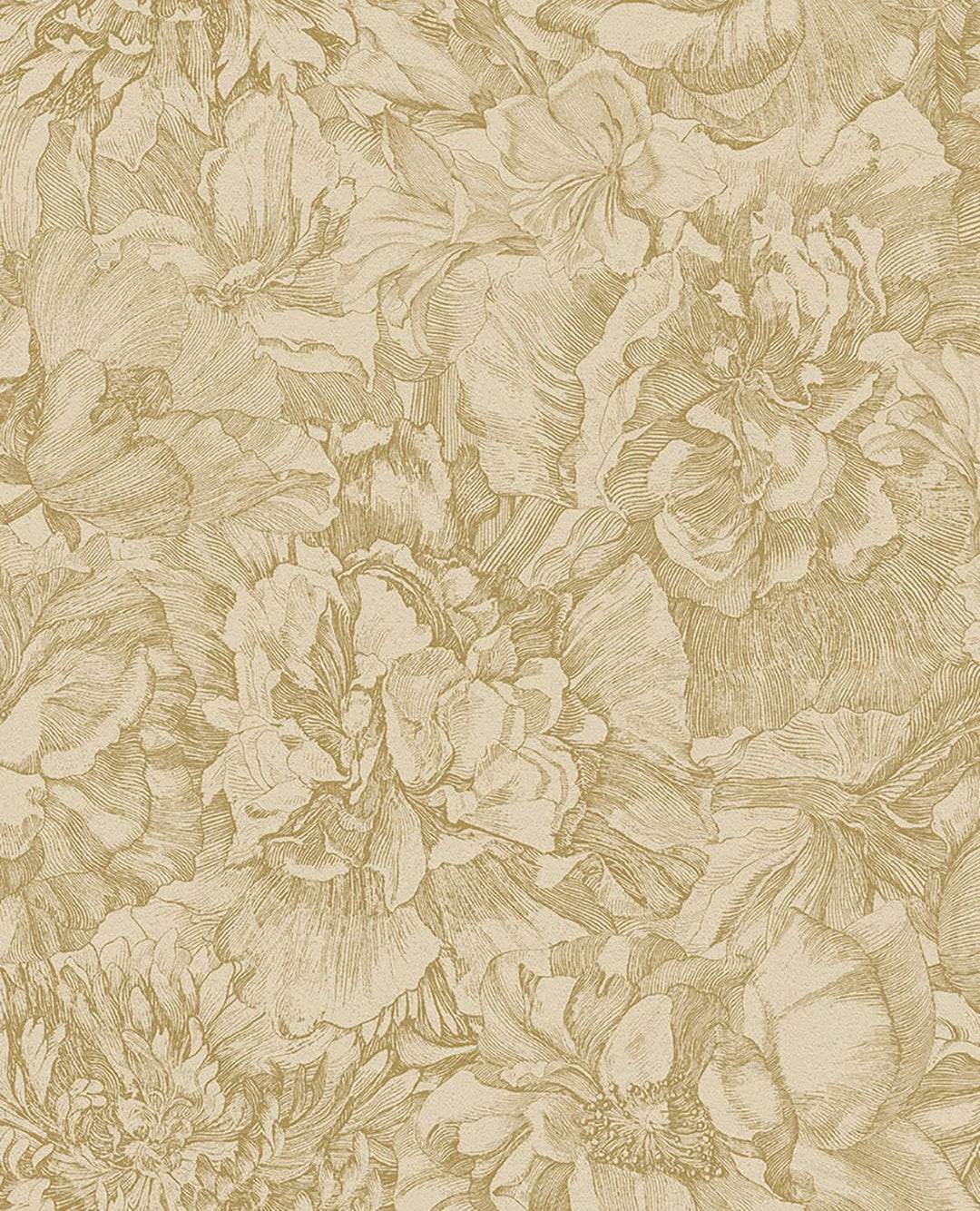 EIJFFINGER Museum 307341 - Afbeelding 1 - Goud, Romantisch, Klassiek, Bloemen