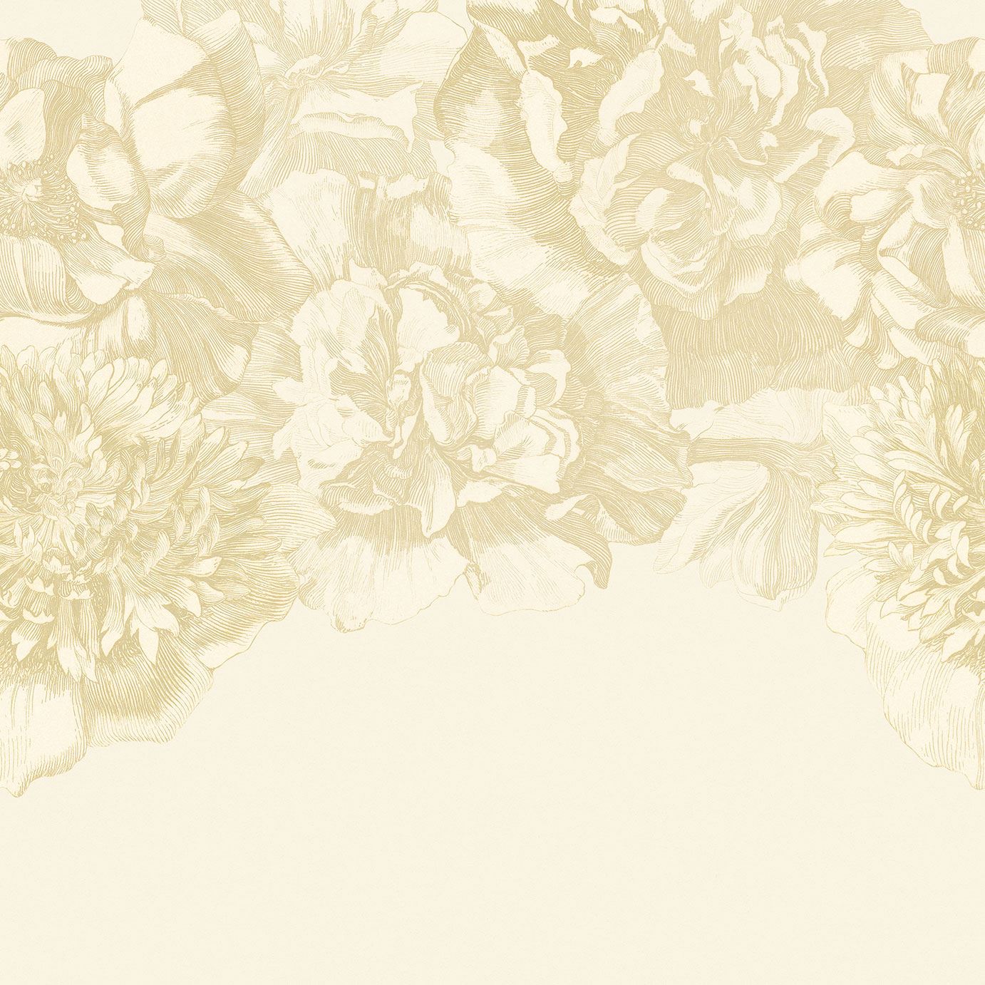 EIJFFINGER Museum 307405 - Afbeelding 1 - Geel, Goud, Scandinavisch, Romantisch, Klassiek, Bloemen