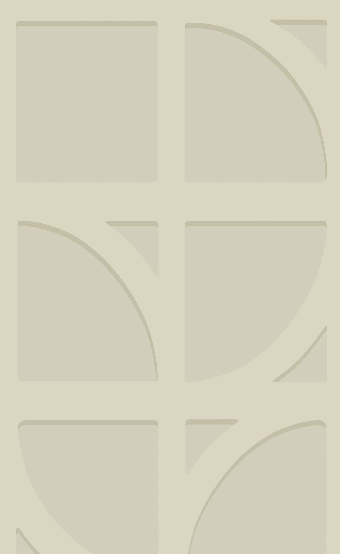 EIJFFINGER Bold 395801 - Afbeelding 1 - Naturel, Goud, Retro, Vintage, Chic, Glamour, Geometrisch