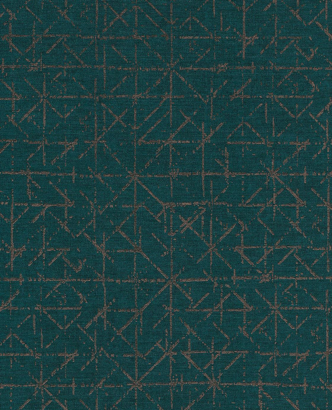 EIJFFINGER Topaz 394536 - Afbeelding 1 - Groen, Stoer, Industrieel, Chic, Glamour, Ruiten, Grafisch, Geometrisch