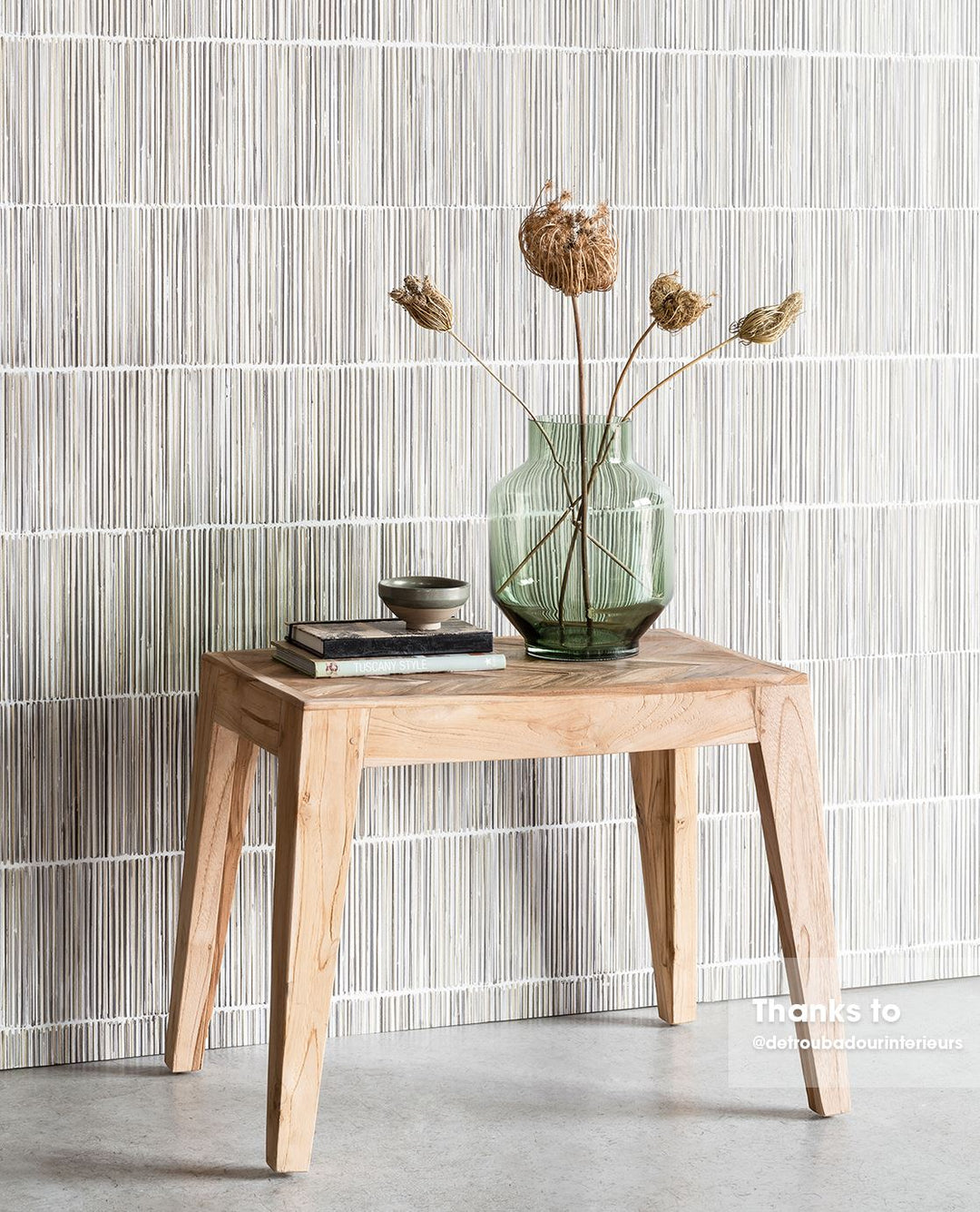 EIJFFINGER Terra 391512 - Afbeelding 3 - Naturel, Zwart / Grijs, Etnisch, Basic, Stoer, Industrieel, Strepen, Natuurlijk, Structuren
