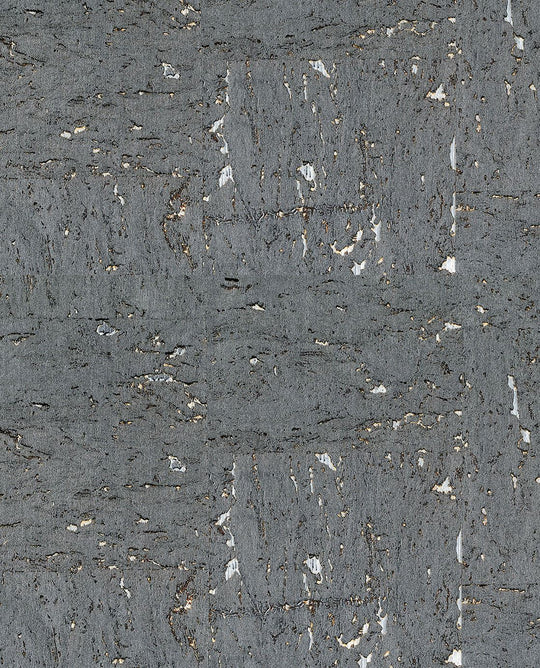 EIJFFINGER Natural Wallcovering III 303532 - Afbeelding 1 - Blauw, Landelijk, Etnisch, Stoer, Industrieel, Natuurlijk, Structuren, Kurk