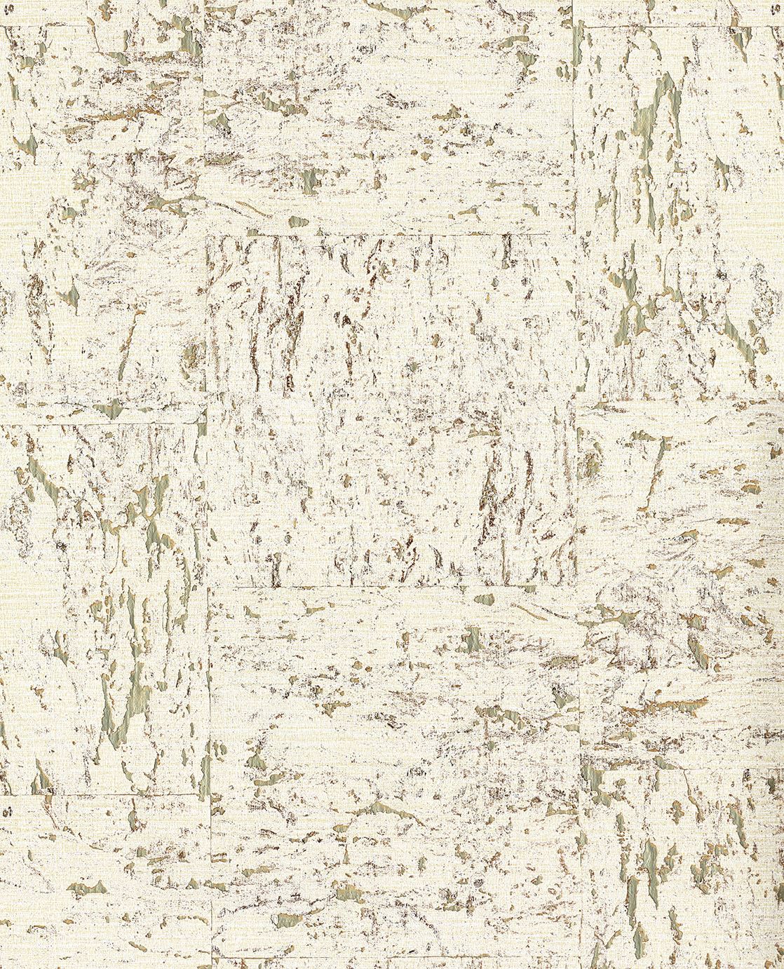 EIJFFINGER Natural Wallcovering III 303565 - Afbeelding 1 - Wit, Landelijk, Stoer, Industrieel, Structuren, Kurk