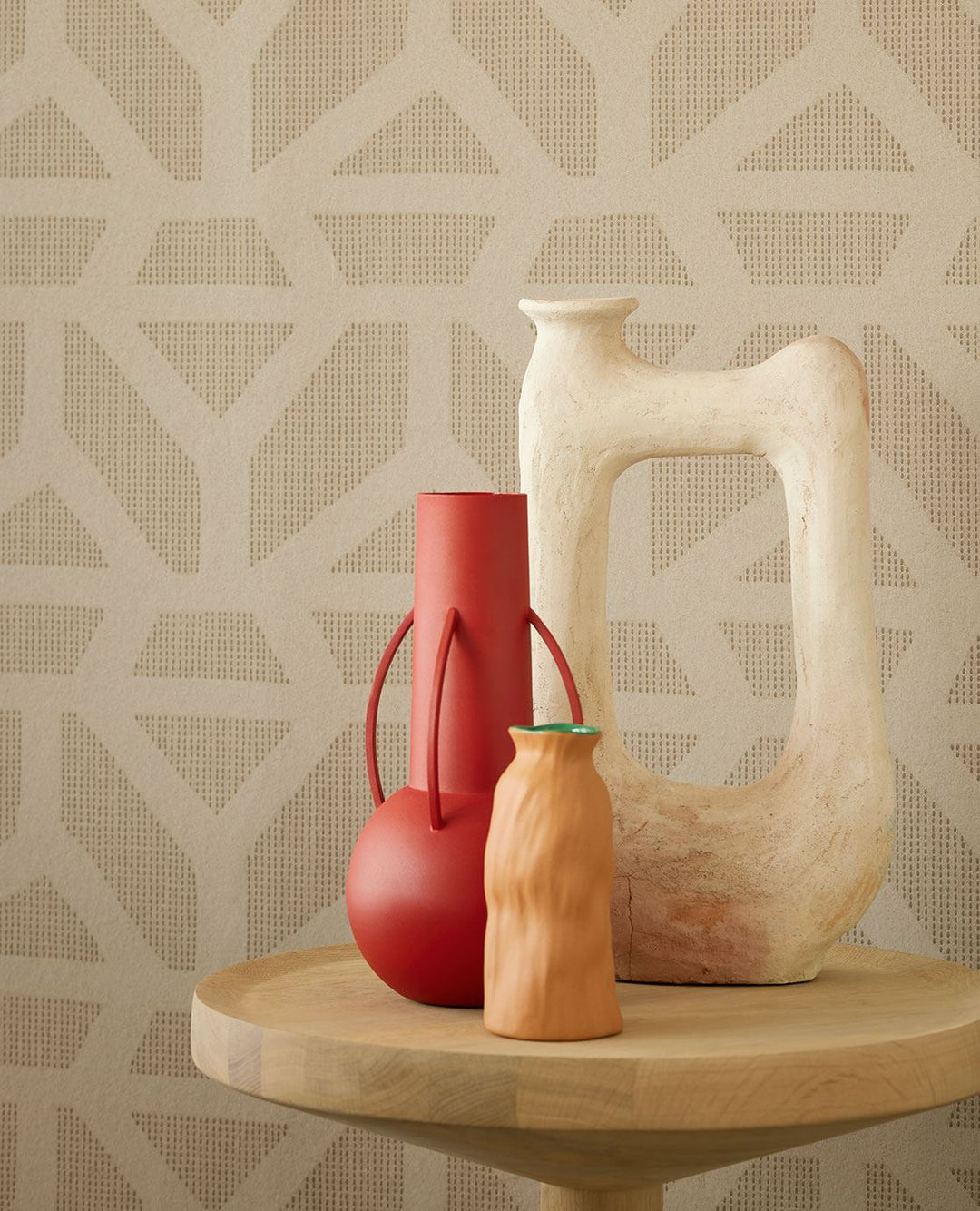 EIJFFINGER Artifact 312401 - Afbeelding 3 - Naturel, Goud, Etnisch, Basic, Stoer, Industrieel, Structuren, Geometrisch
