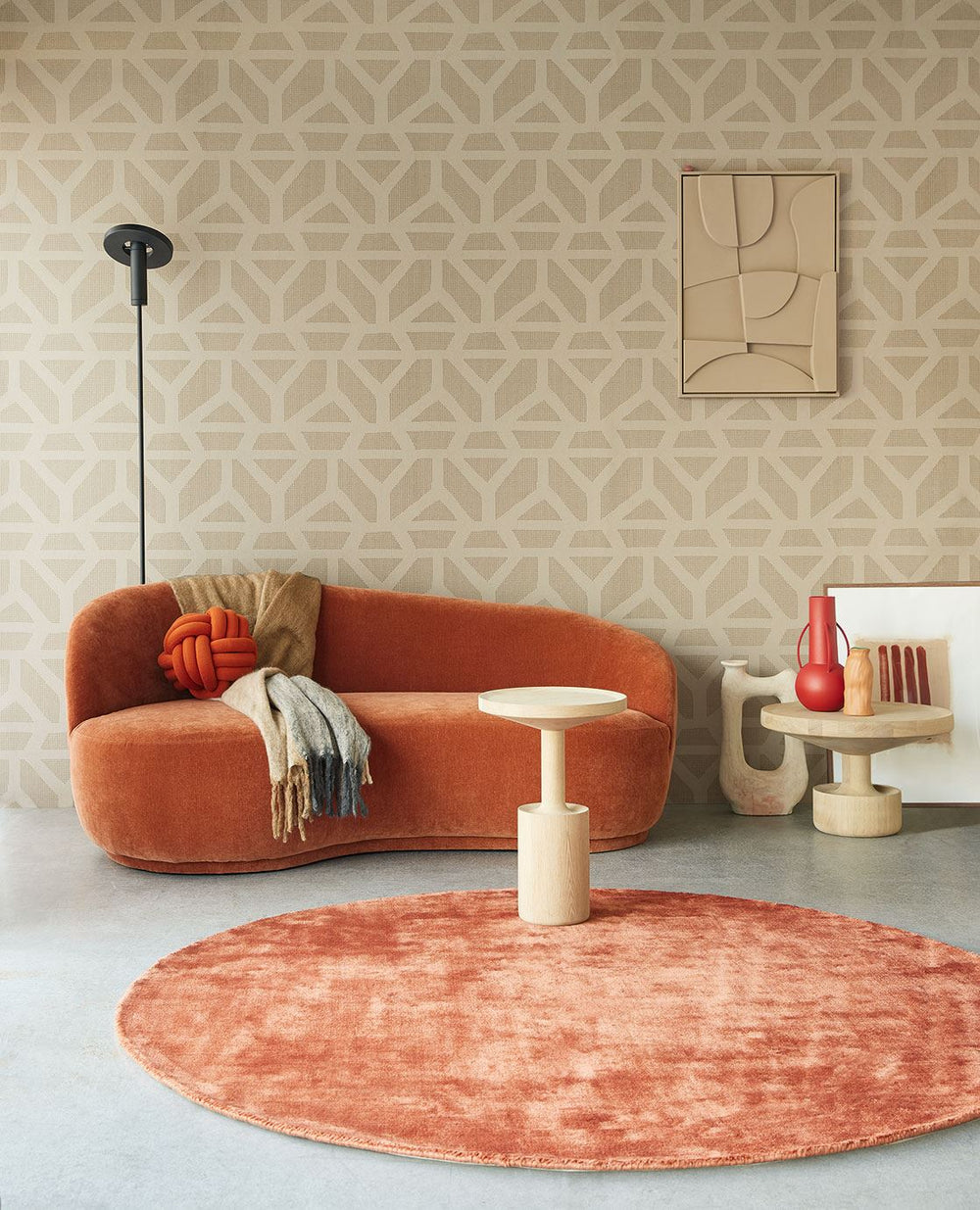 EIJFFINGER Artifact 312401 - Afbeelding 2 - Naturel, Goud, Etnisch, Basic, Stoer, Industrieel, Structuren, Geometrisch