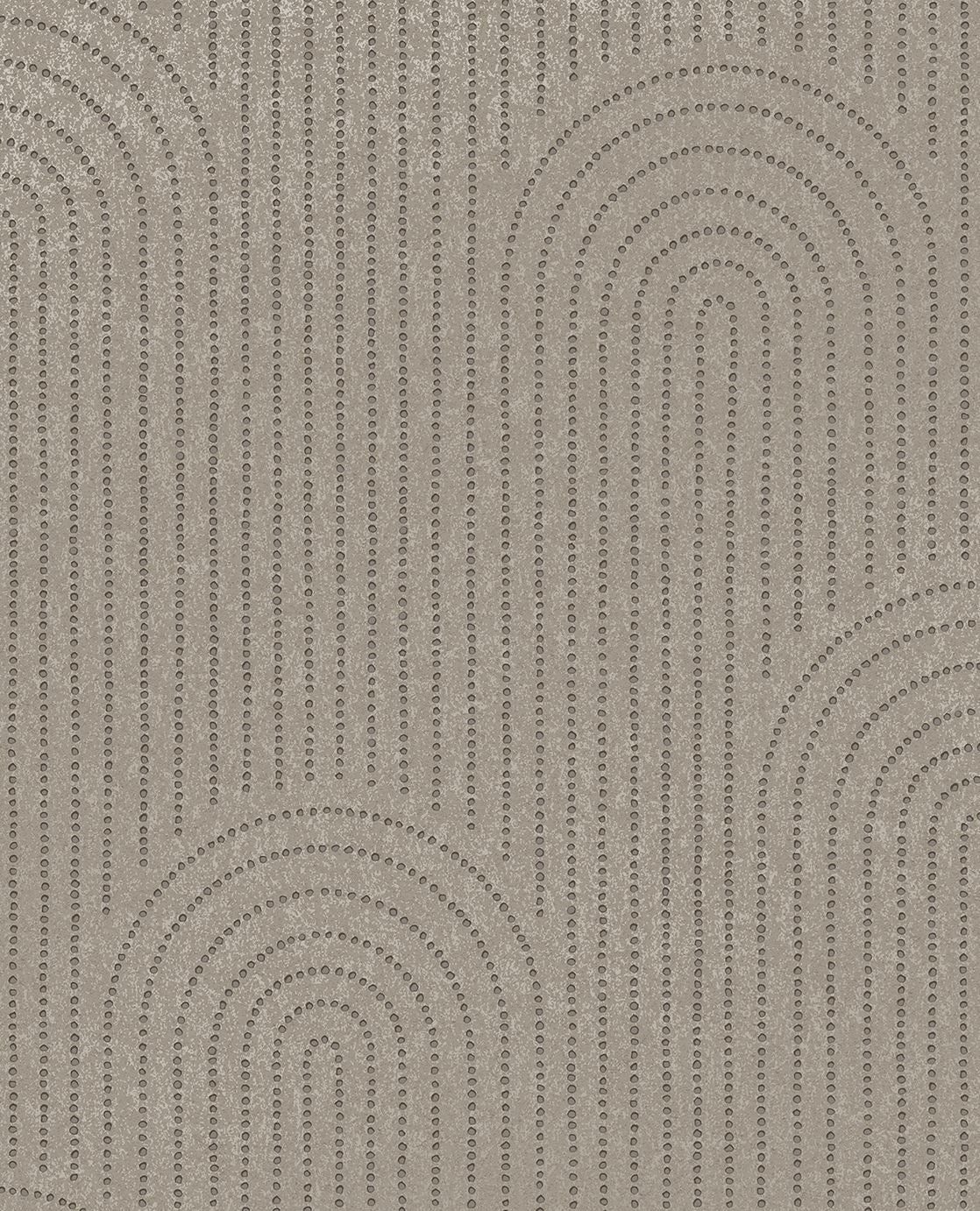 EIJFFINGER Artifact 312437 - Afbeelding 1 - Naturel, Zwart / Grijs, Scandinavisch, Etnisch, Basic, Strepen, Stippen, Beton