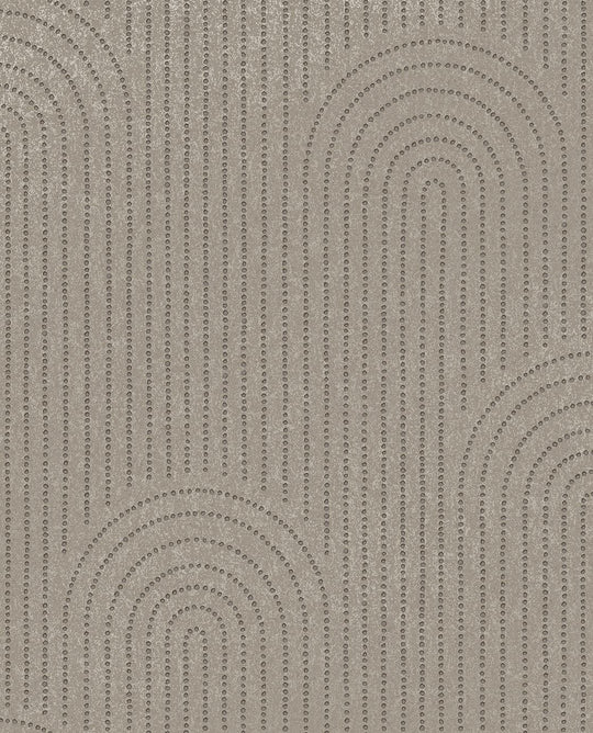 EIJFFINGER Artifact 312437 - Afbeelding 1 - Naturel, Zwart / Grijs, Scandinavisch, Etnisch, Basic, Strepen, Stippen, Beton