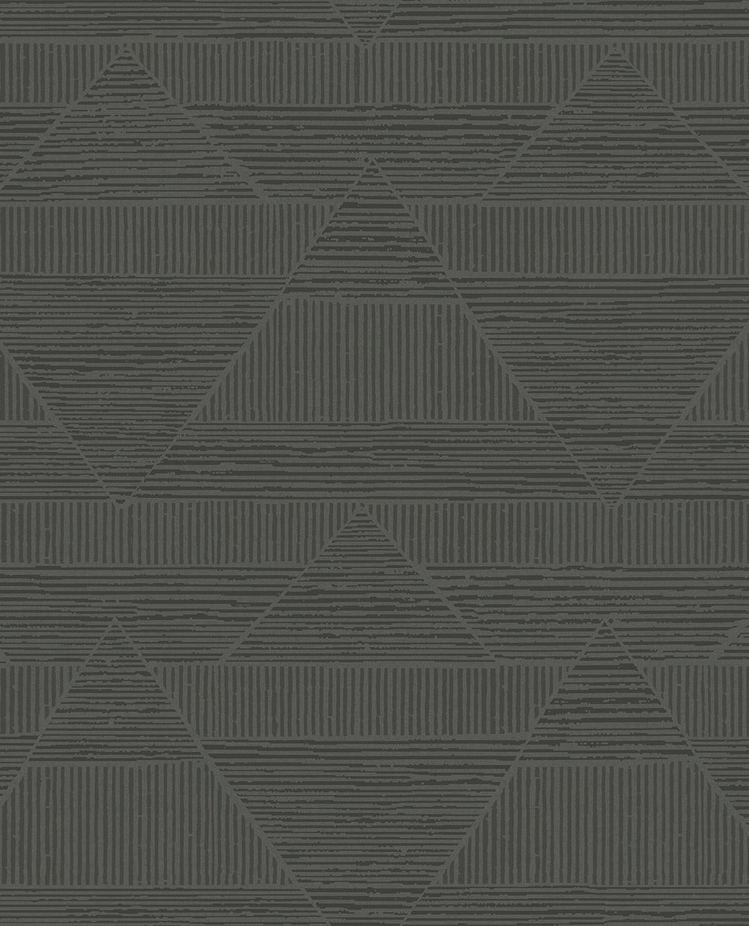 EIJFFINGER Artifact 312415 - Afbeelding 1 - Naturel, Zwart / Grijs, Etnisch, Basic, Stoer, Industrieel, Strepen, Structuren, Grafisch