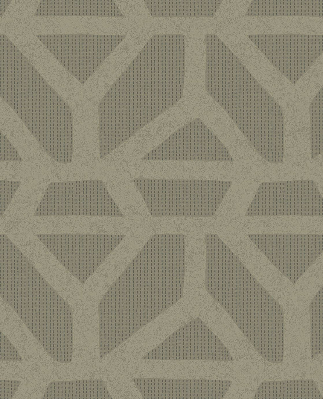 EIJFFINGER Artifact 312404 - Afbeelding 1 - Groen, Etnisch, Basic, Stoer, Industrieel, Structuren, Geometrisch