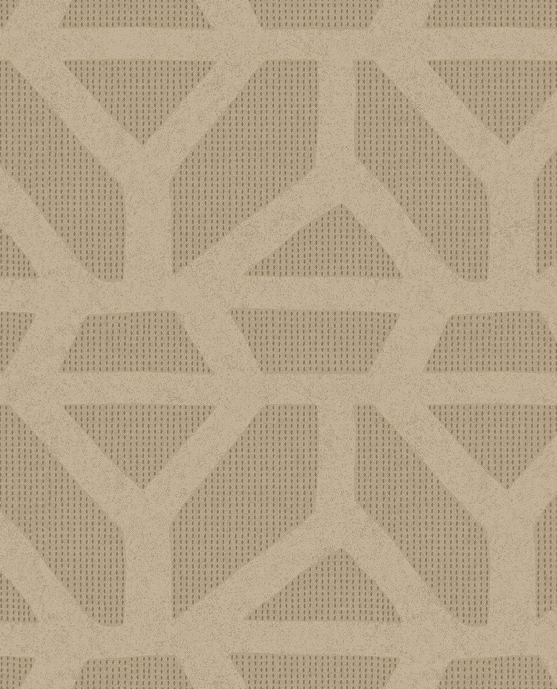 EIJFFINGER Artifact 312401 - Afbeelding 1 - Naturel, Goud, Etnisch, Basic, Stoer, Industrieel, Structuren, Geometrisch