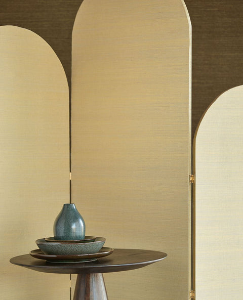 EIJFFINGER Natural Wallcovering III 303504 - Afbeelding 2 - Naturel, Geel, Goud, Landelijk, Etnisch, Natuurlijk, Structuren