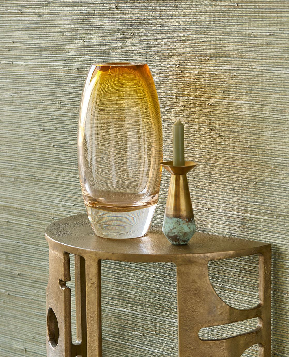 EIJFFINGER Natural Wallcovering III 303515 - Afbeelding 2 - Naturel, Groen, Goud, Landelijk, Etnisch, Natuurlijk, Structuren