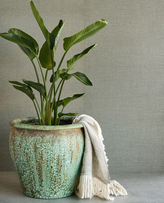 EIJFFINGER Natural Wallcovering III 303520 - Afbeelding 2 - Naturel, Blauw, Groen, Landelijk, Etnisch, Natuurlijk, Structuren