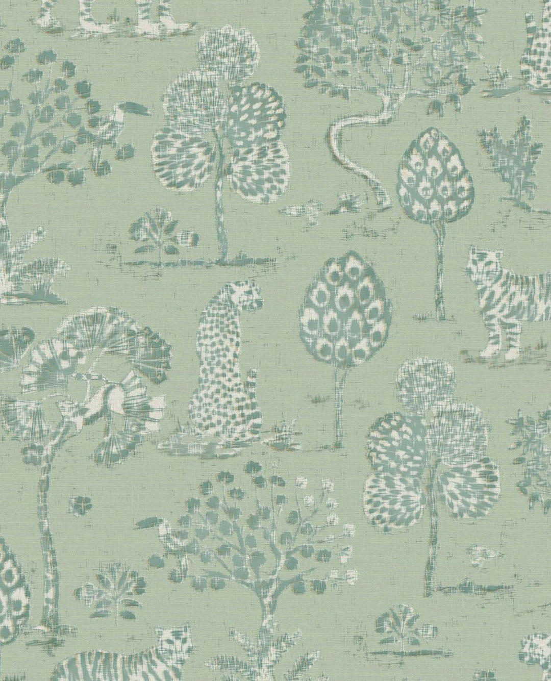 EIJFFINGER Oasis 317313 - Afbeelding 1 - Naturel, Groen, Kinderkamer