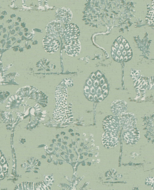 EIJFFINGER Oasis 317313 - Afbeelding 1 - Naturel, Groen, Kinderkamer