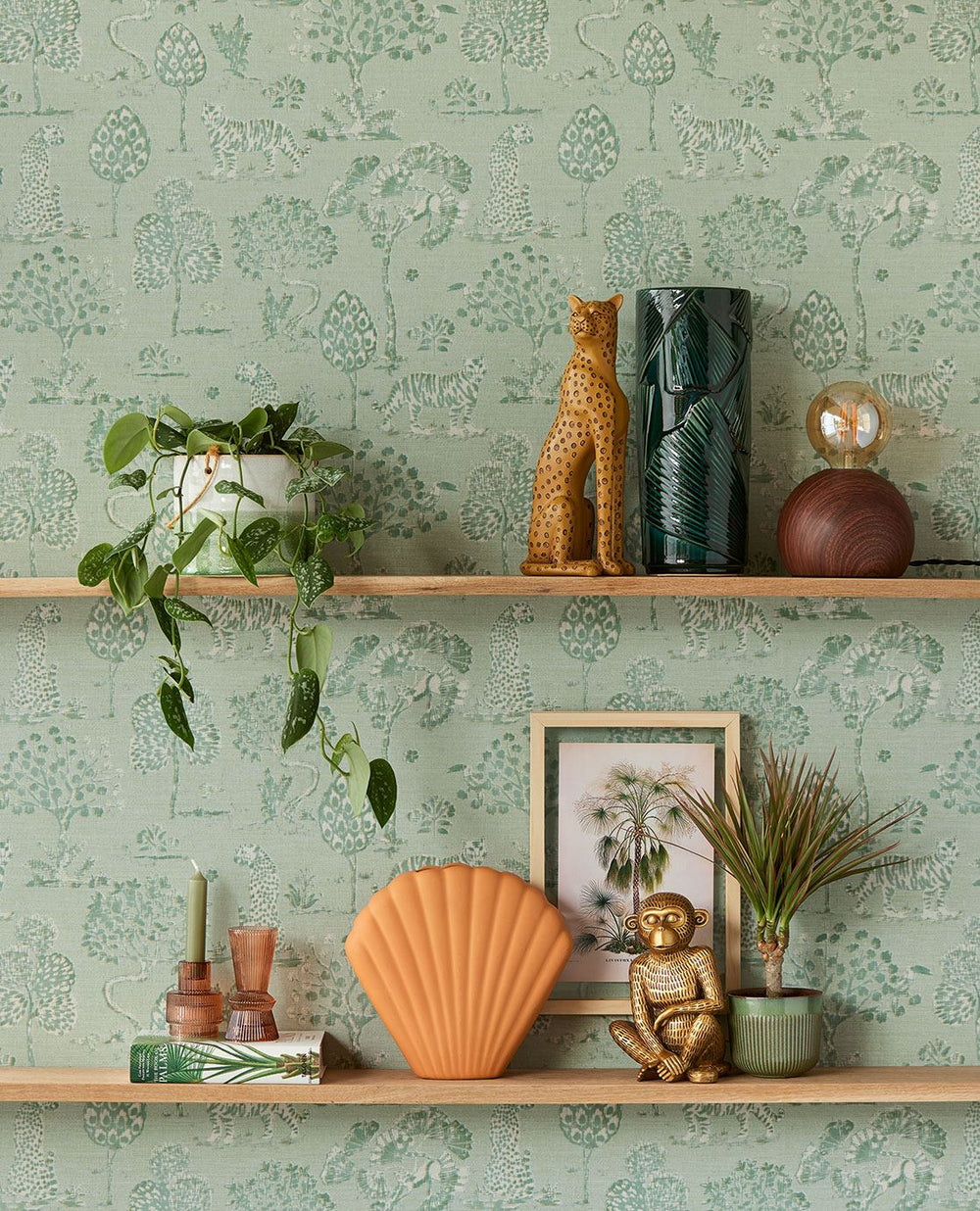 EIJFFINGER Oasis 317313 - Afbeelding 2 - Naturel, Groen, Kinderkamer