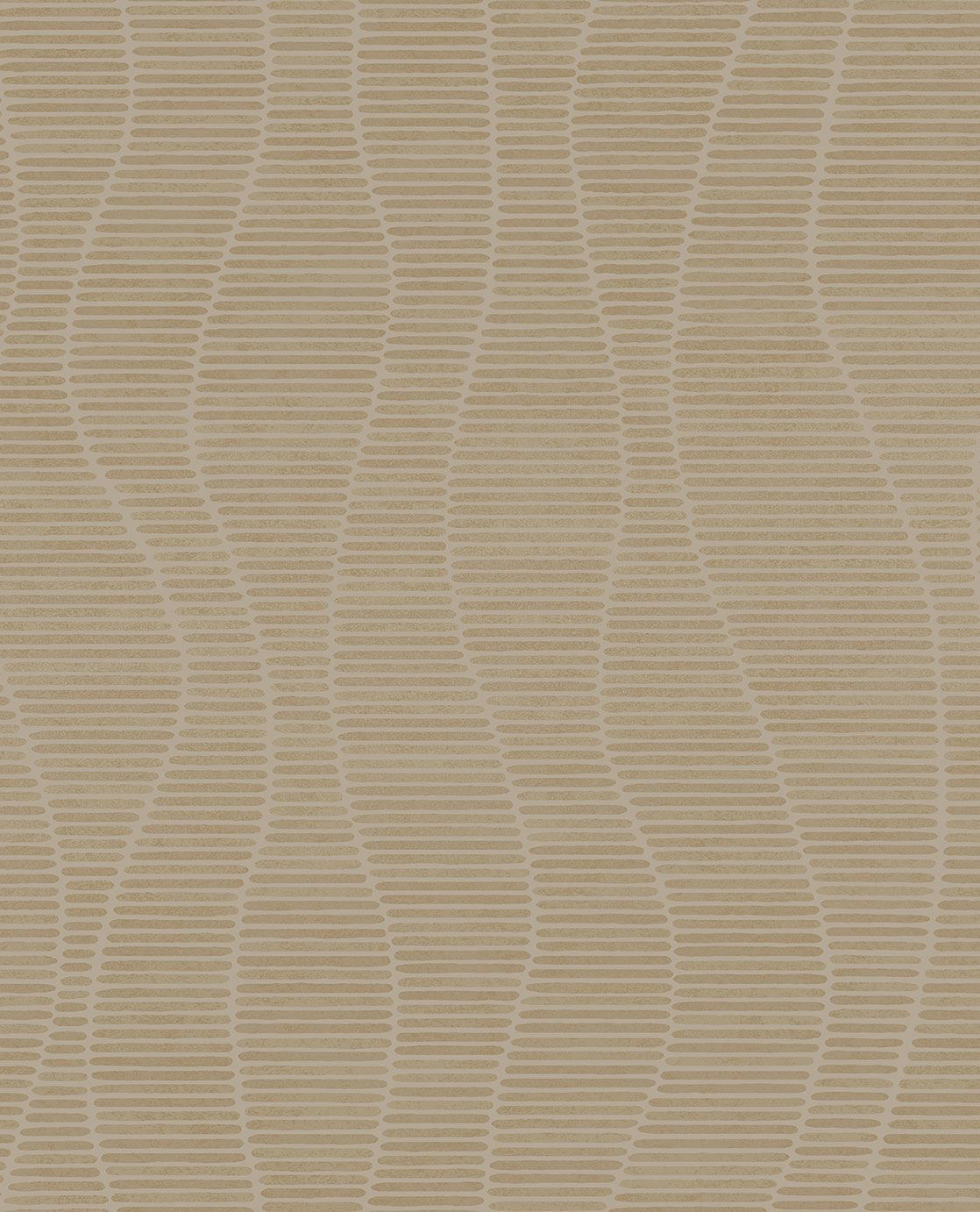 EIJFFINGER Artifact 312420 - Afbeelding 1 - Naturel, Retro, Vintage, Etnisch, Basic, Strepen, Structuren, Fantasie
