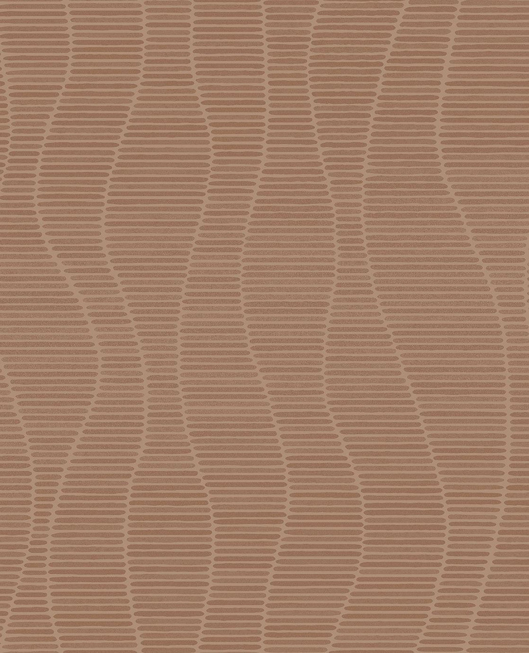 EIJFFINGER Artifact 312421 - Afbeelding 1 - Oranje, Metallic, Retro, Vintage, Etnisch, Basic, Strepen, Structuren, Fantasie