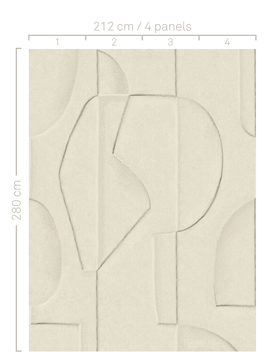 EIJFFINGER Artifact 312480 - Afbeelding 4 - Naturel, Retro, Vintage, Basic, Stoer, Industrieel, Geometrisch Beton