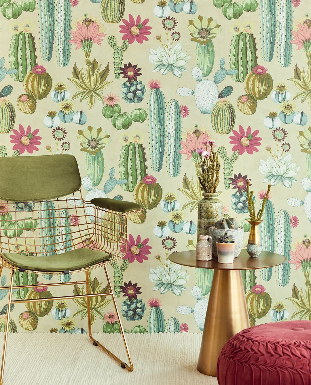 EIJFFINGER Wallpower Favourites 309101 - Afbeelding 2 - Multi, Groen, Retro, Vintage, Kinderkamer, Natuurlijk, Bloemen