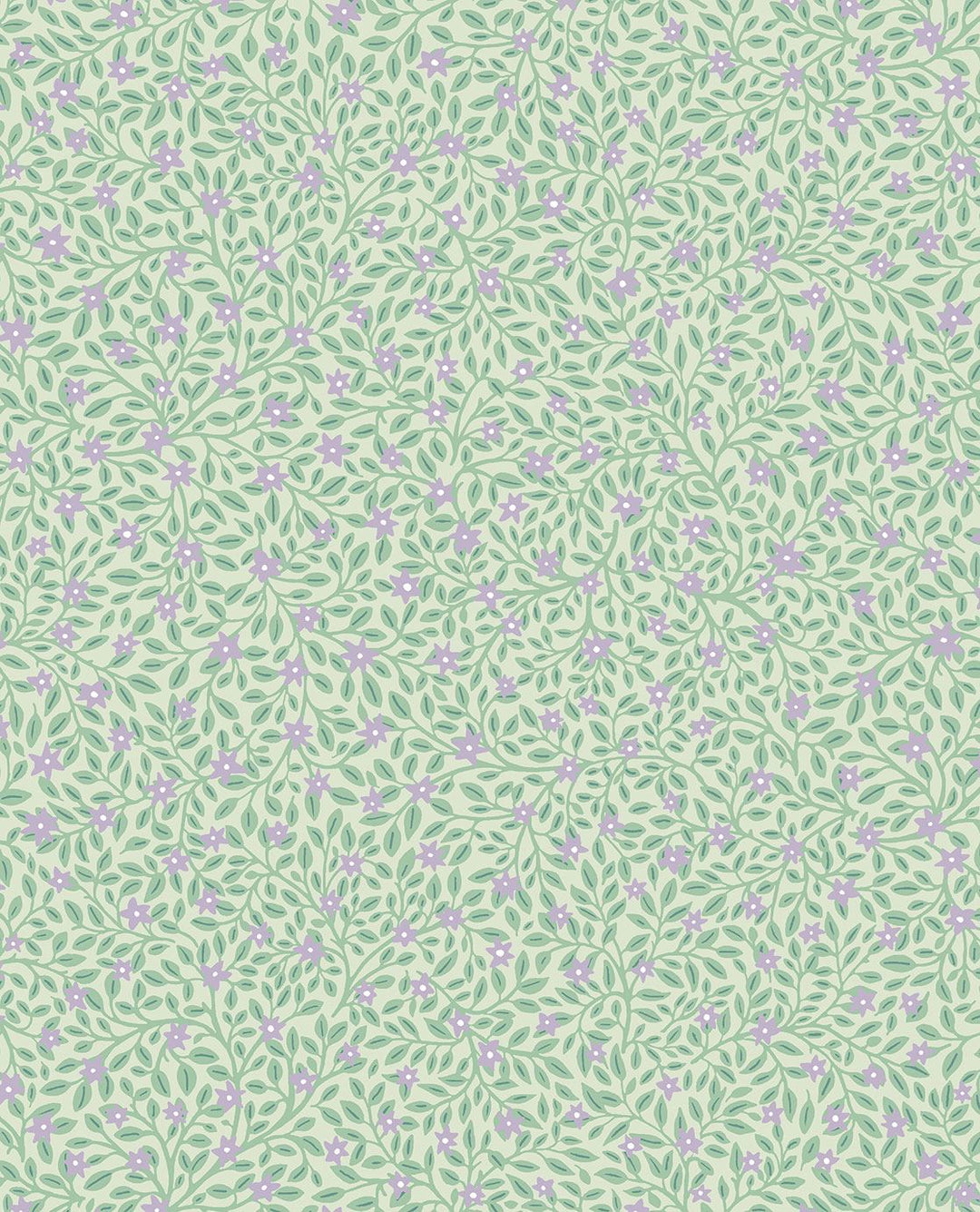 EIJFFINGER Posy 316053 - Afbeelding 1 - Naturel, Groen, Scandinavisch, Retro, Vintage, Kinderkamer