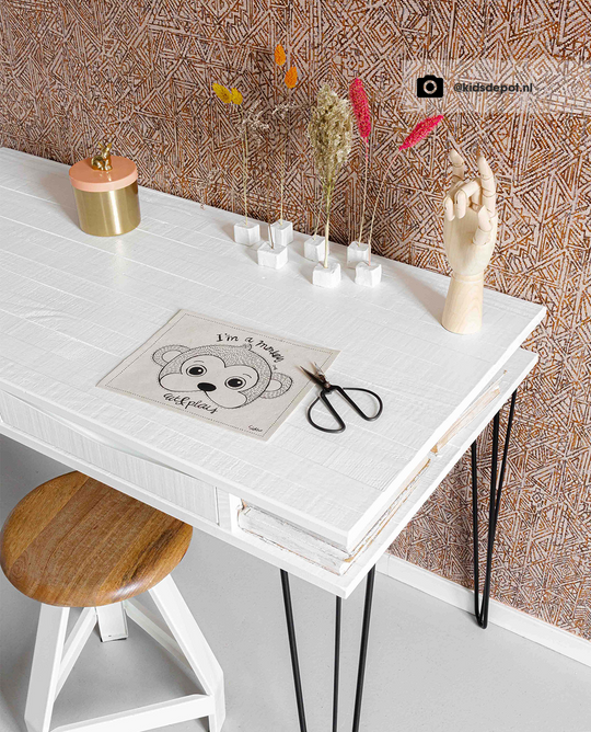 EIJFFINGER Terra 391520 - Afbeelding 4 - Oranje, Metallic, Etnisch, Chic, Glamour, Fantasie