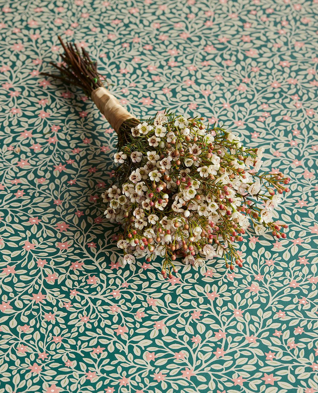 EIJFFINGER Posy 316056 - Afbeelding 3 - Blauw, Groen, Scandinavisch, Retro, Vintage, Romantisch