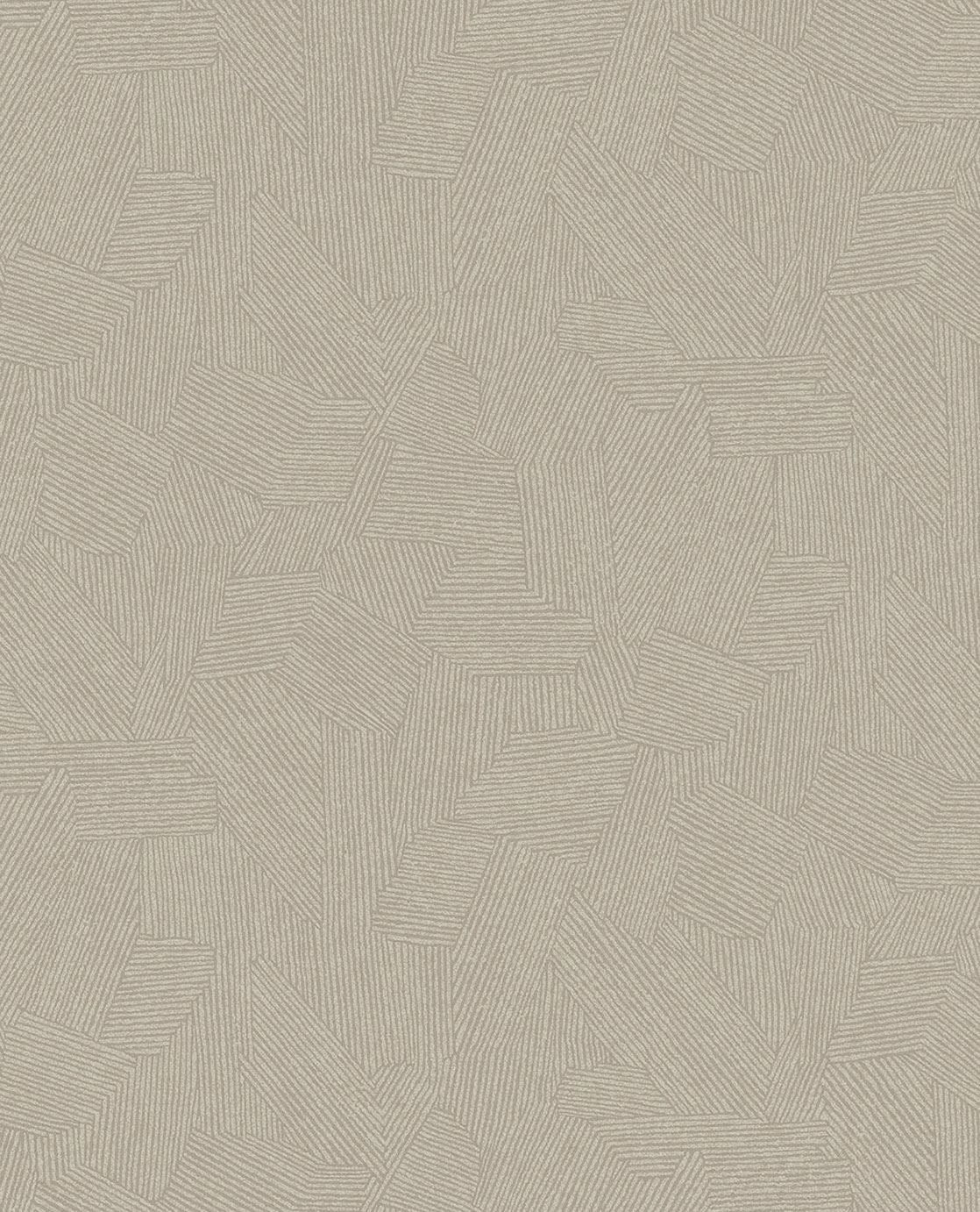 EIJFFINGER Twist 318001 - Afbeelding 1 - Naturel, Zwart / Grijs, Basic, Chic, Glamour, Structuren, Grafisch