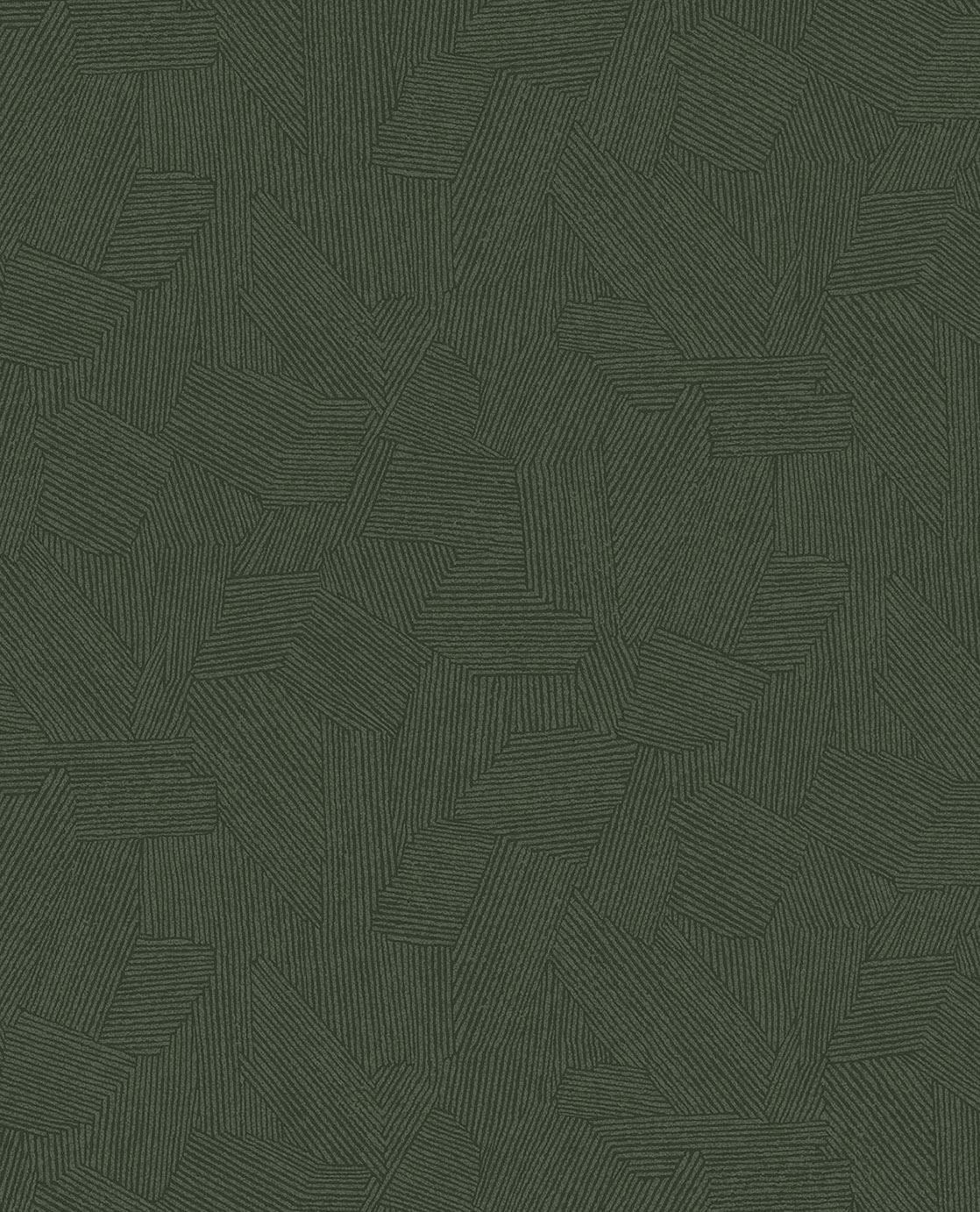 EIJFFINGER Twist 318005 - Afbeelding 1 - Groen, Basic, Stoer, Industrieel, Structuren, Grafisch