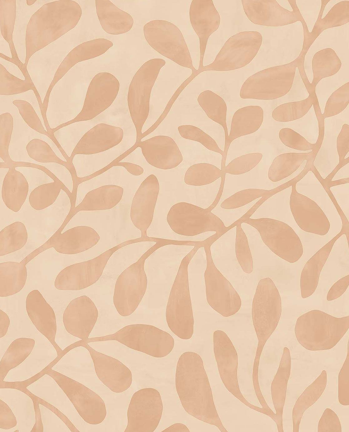 EIJFFINGER Twist 318031 - Afbeelding 1 - Naturel, Oranje, Scandinavisch, Romantisch, Natuurlijk, Bladeren