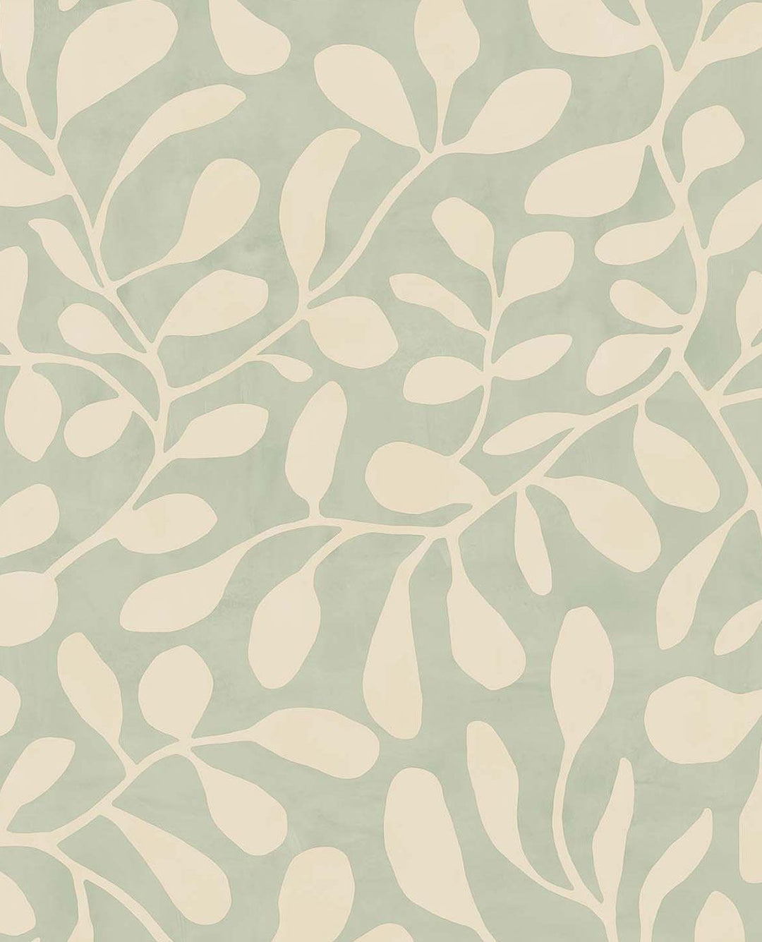 EIJFFINGER Twist 318033 - Afbeelding 1 - Naturel, Groen, Scandinavisch, Romantisch, Natuurlijk, Bladeren