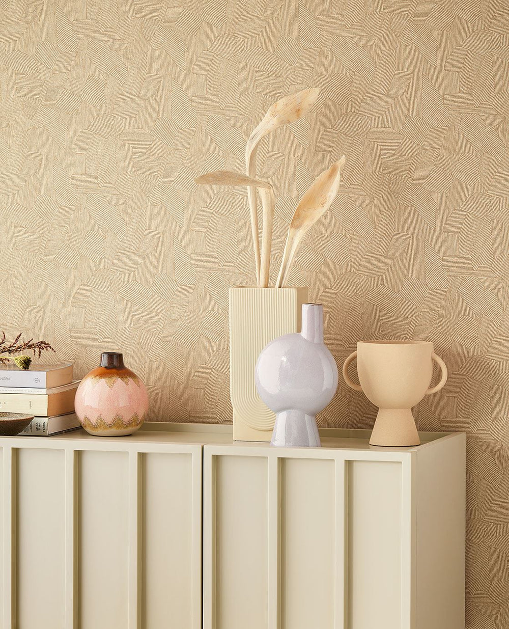 EIJFFINGER Twist 318002 - Afbeelding 2 - Geel, Goud, Basic, Chic, Glamour, Structuren