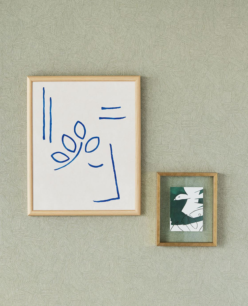 EIJFFINGER Twist 318007 - Afbeelding 2 - Groen, Scandinavisch, Basic, Structuren, Grafisch