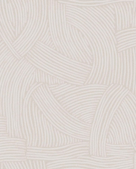 EIJFFINGER Twist 318010 - Afbeelding 1 - Wit, Scandinavisch, Etnisch, Basic, Structuren, Grafisch