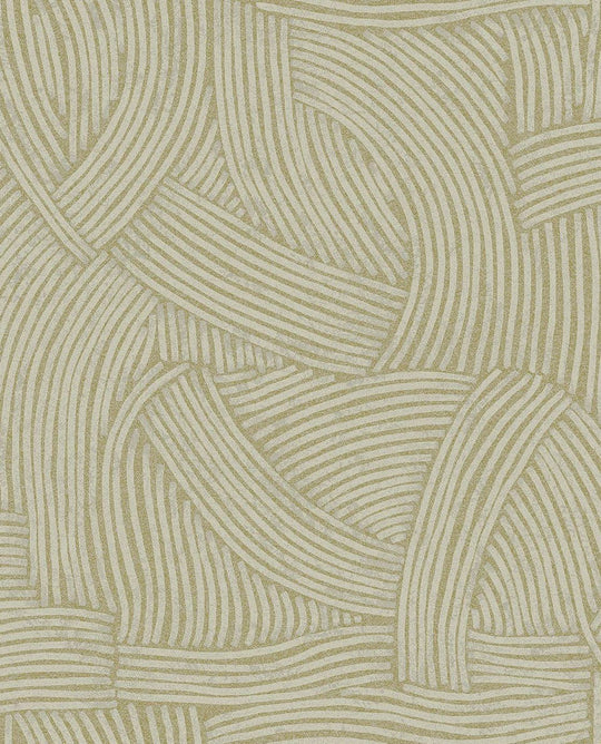 EIJFFINGER Twist 318013 - Afbeelding 1 - Groen, Scandinavisch, Etnisch, Basic, Structuren, Grafisch