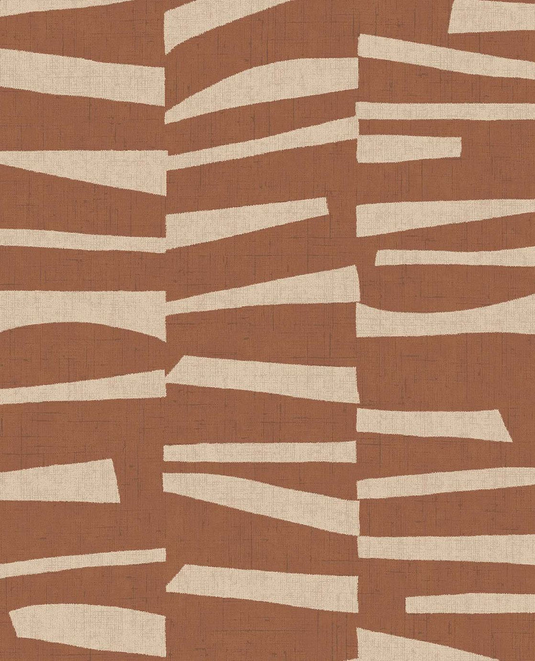 EIJFFINGER Twist 318026 - Afbeelding 1 - Naturel, Oranje, Scandinavisch, Etnisch, Structuren, Grafisch