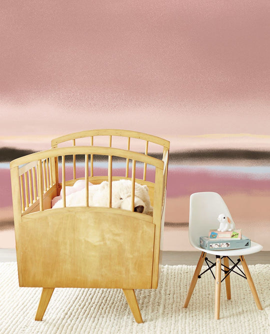 EIJFFINGER Twist 318070 - Afbeelding 2 - Rood, Scandinavisch, Romantisch, Kinderkamer, Strepen