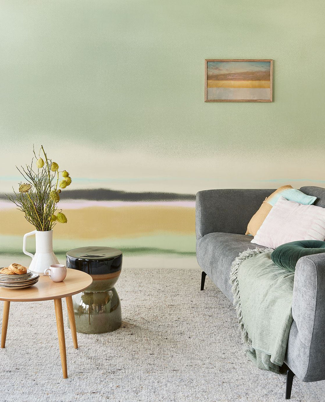 EIJFFINGER Twist 318071 - Afbeelding 2 - Naturel, Groen, Scandinavisch, Romantisch, Kinderkamer