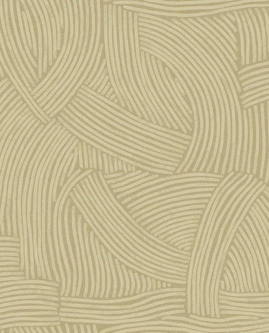 EIJFFINGER Twist 318012 - Afbeelding 1 - Geel, Scandinavisch, Etnisch, Basic, Structuren, Grafisch